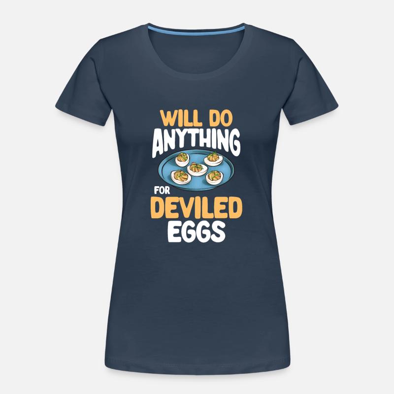 Stuffed Eggs Deviled Eggs Women's Premium Organic T-Shirt