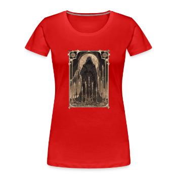 Der Zauberer Tarot - Frauen Premium Bio T-Shirt -  - Vorne - Mia (176cm)