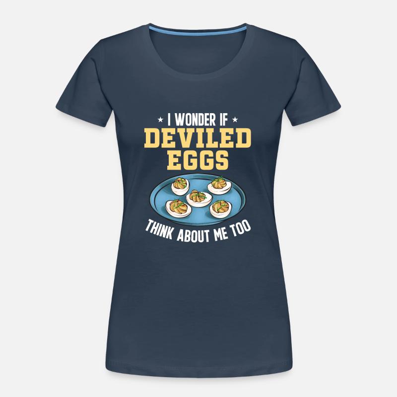 Stuffed Eggs Deviled Eggs Women's Premium Organic T-Shirt
