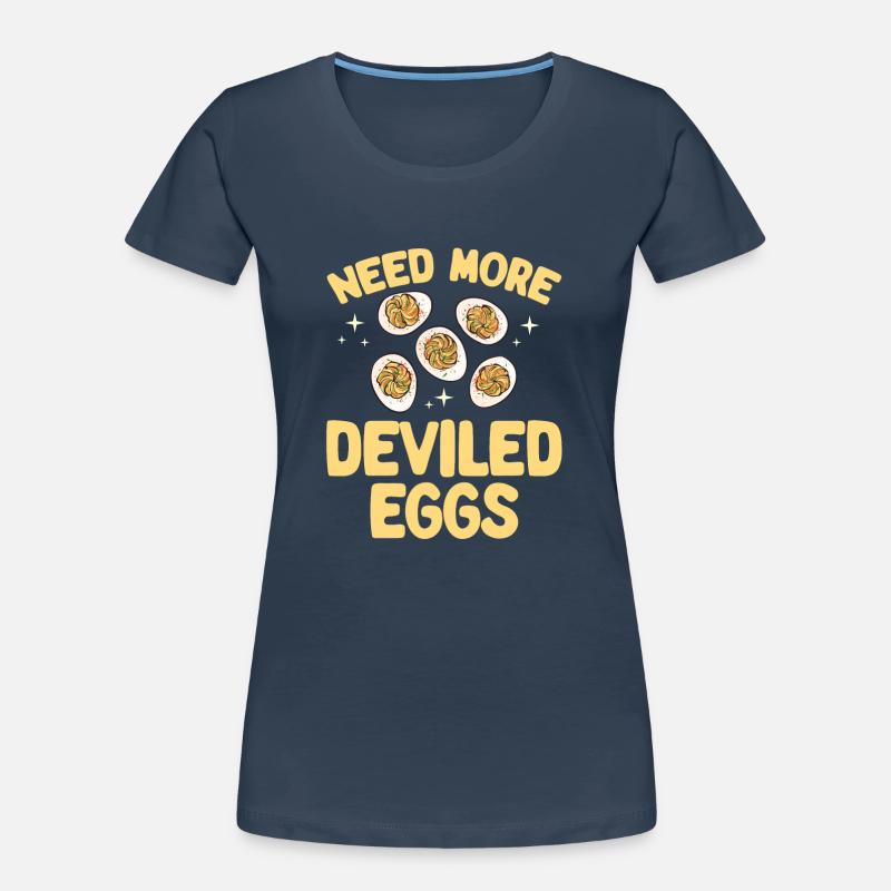 Stuffed Eggs Deviled Eggs Women's Premium Organic T-Shirt