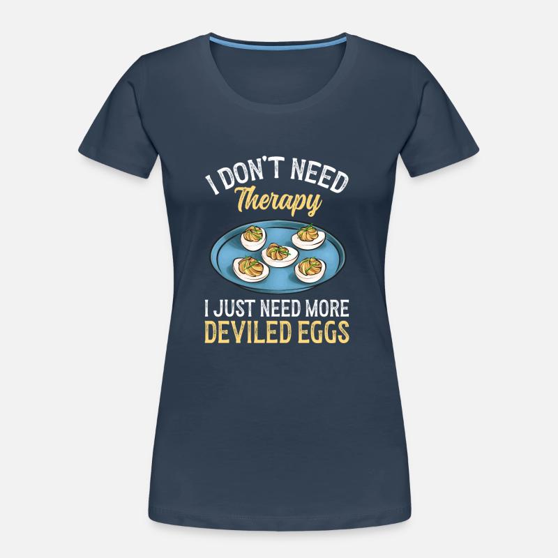 Stuffed Eggs Deviled Eggs Women's Premium Organic T-Shirt
