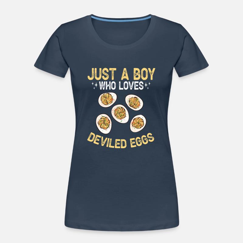 Stuffed Eggs Deviled Eggs Women's Premium Organic T-Shirt