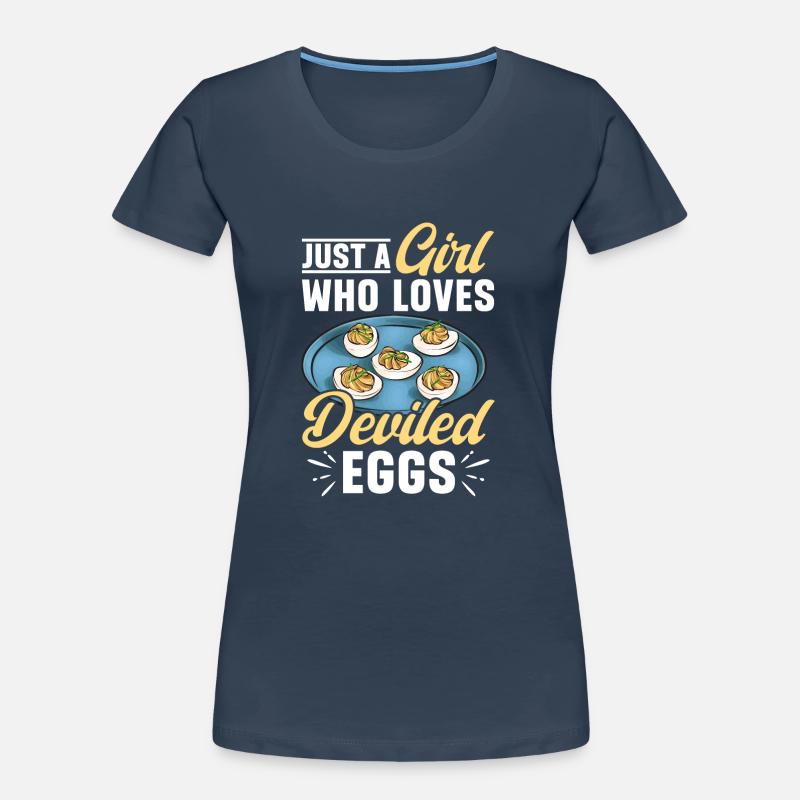 Stuffed Eggs Deviled Eggs Women's Premium Organic T-Shirt
