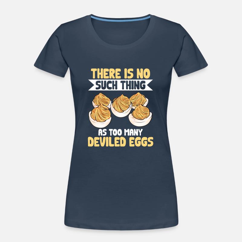Stuffed Eggs Deviled Eggs Women's Premium Organic T-Shirt