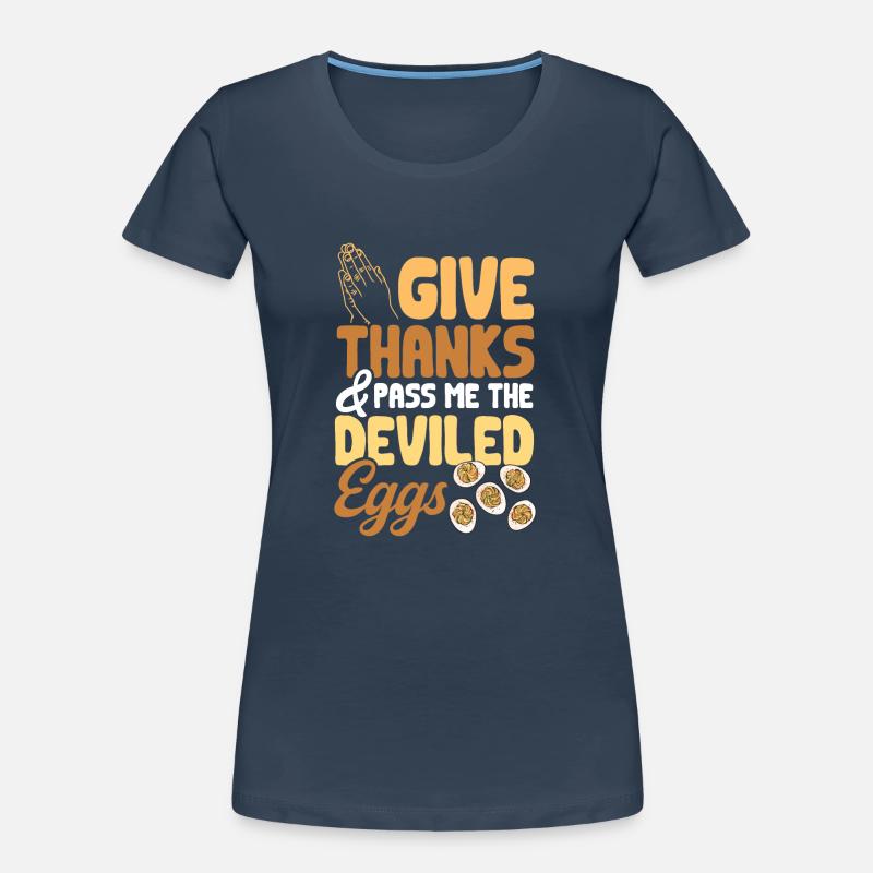 Stuffed Eggs Deviled Eggs Women's Premium Organic T-Shirt