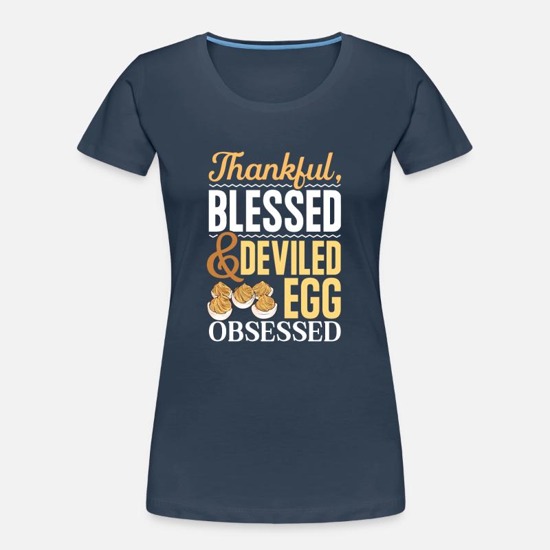 Stuffed Eggs Deviled Eggs Women's Premium Organic T-Shirt