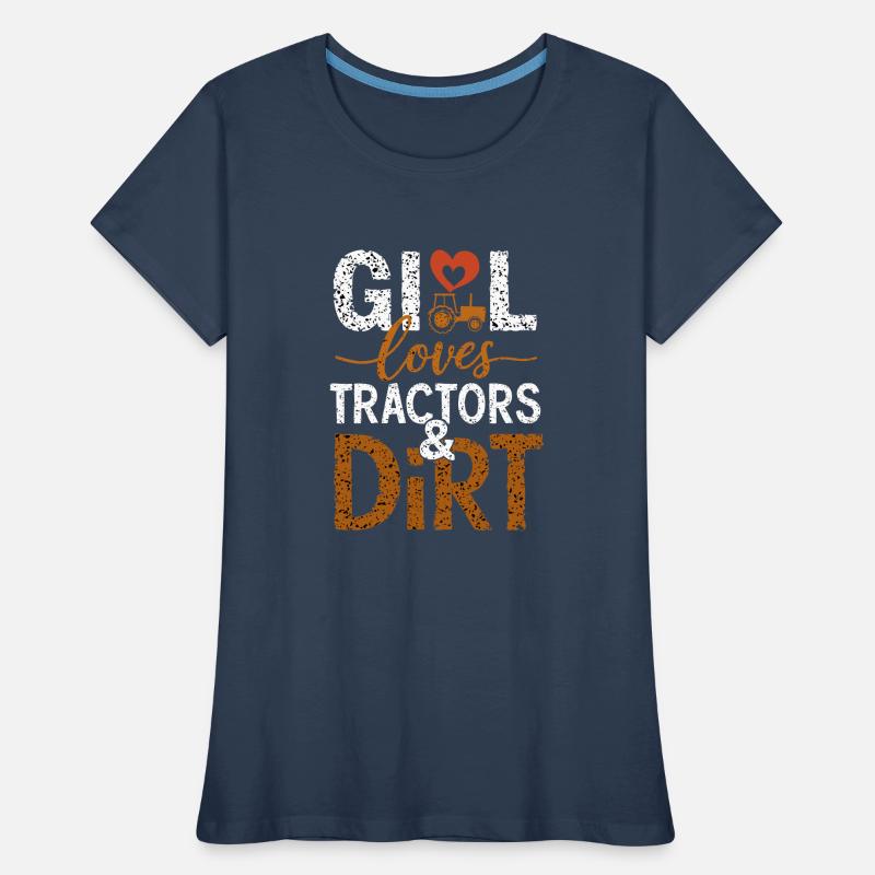 Tractor Pulling Tractor Pulling Tractor Power Farm Women's Premium Organic T-Shirt