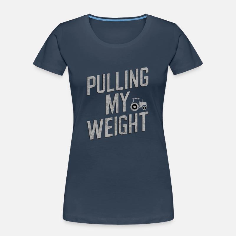 Tractor Pulling Tractor Pulling Tractor Power Farm Women's Premium Organic T-Shirt