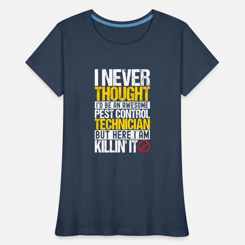 Schädlingsbekämpfung Kammerjäger Frauen Premium Bio T-Shirt