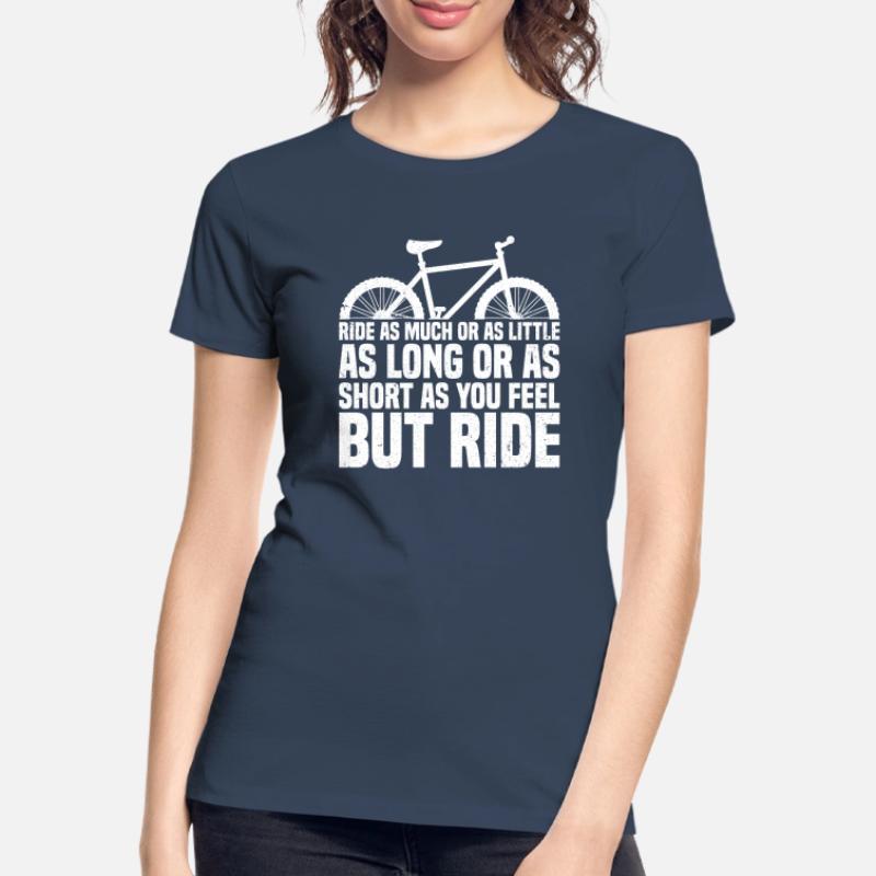 Fahren Sie so viel oder so wenig, so lang oder so kurz wie Frauen Premium Bio T-Shirt