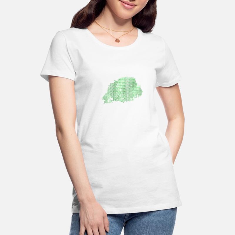 Programmierer Programmierung Informatik Computer Frauen Premium Bio T-Shirt