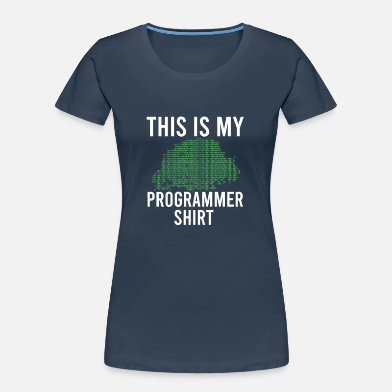 Programmierer Programmierung Informatik Computer - Frauen Premium Bio T-Shirt -
