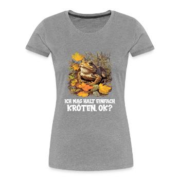 Toad Toads Toad - Women's Premium Organic T-Shirt -  - Front - Mia (176cm)