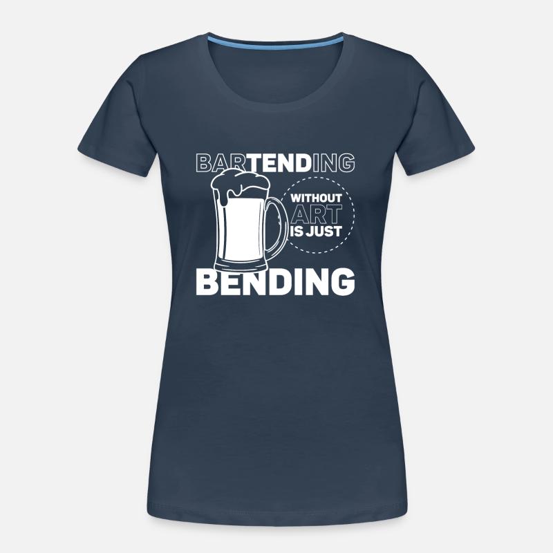Bartender Mixologist Bartending Women's Premium Organic T-Shirt