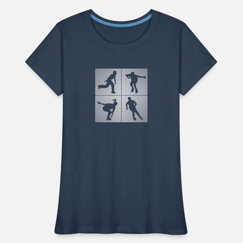 Rollers Rollers Rollers Rollers T-shirt bio Premium Femme