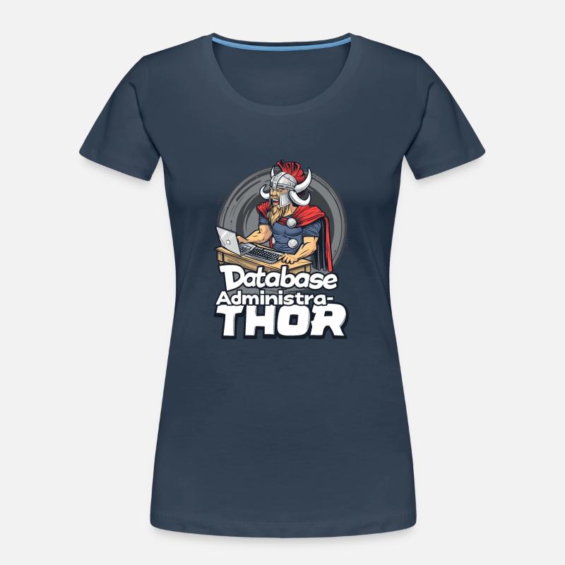 Viking Databaseadministra-thor Nerdy Women's Premium Organic T-Shirt