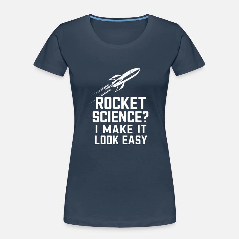 Rocket Launch Day for Model Rocket Enthusiasts Women's Premium Organic T-Shirt