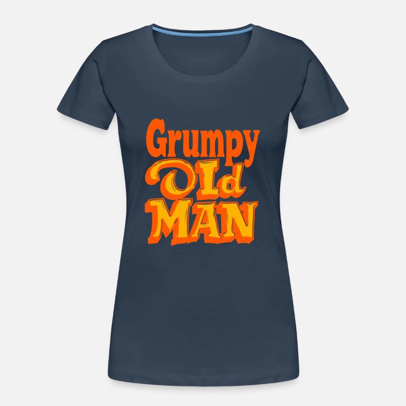 GRUMPY OLDMAN Women's Premium Organic T-Shirt