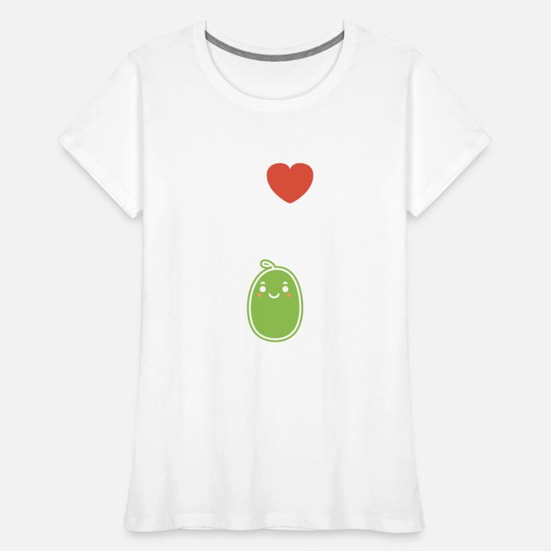cornichon T-shirt bio Premium Femme