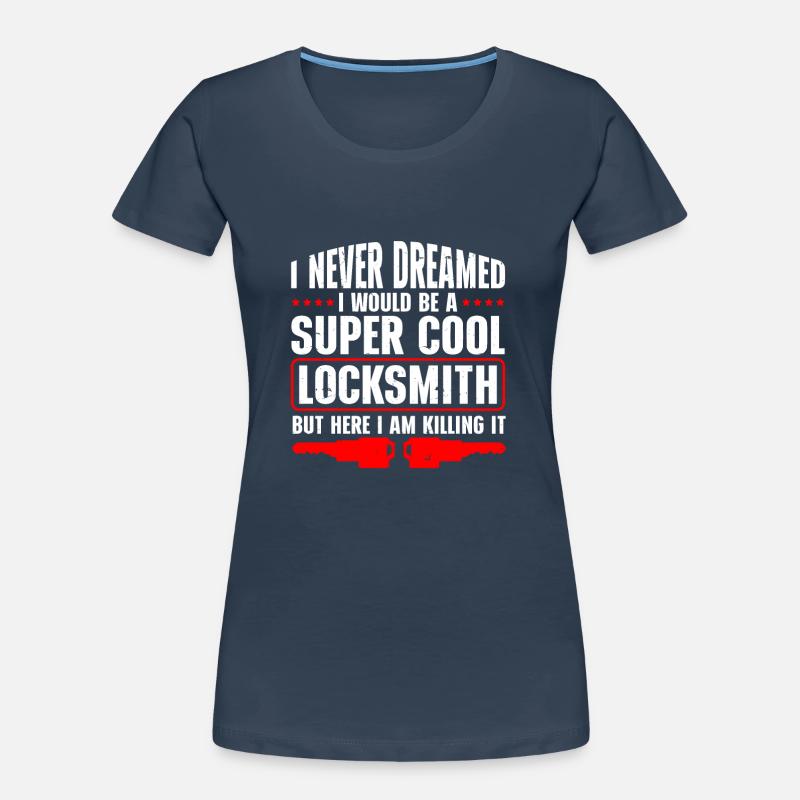 Locksmith Lockpicking Lockpicker Frauen Premium Bio T-Shirt