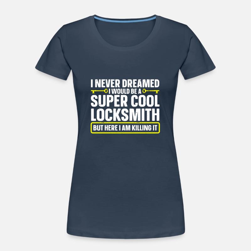 Locksmith Lockpicking Lockpicker Frauen Premium Bio T-Shirt