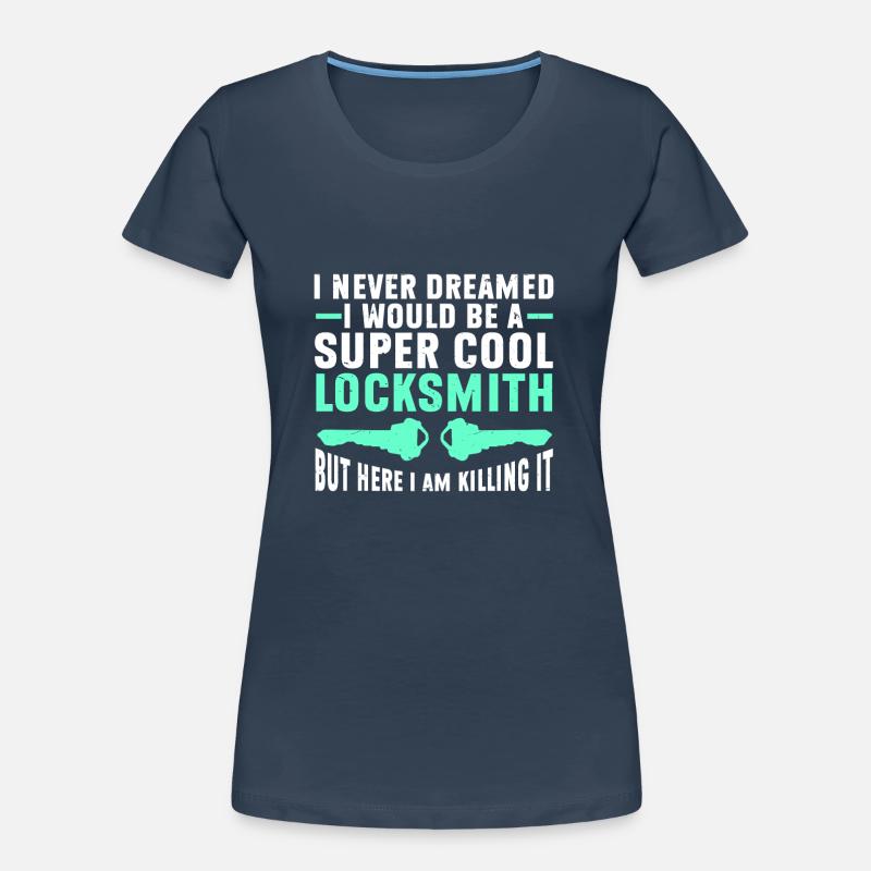 Locksmith Lockpicking Lockpicker Frauen Premium Bio T-Shirt