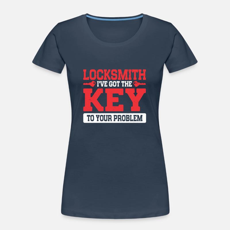 Locksmith Lockpicking Lockpicker Frauen Premium Bio T-Shirt