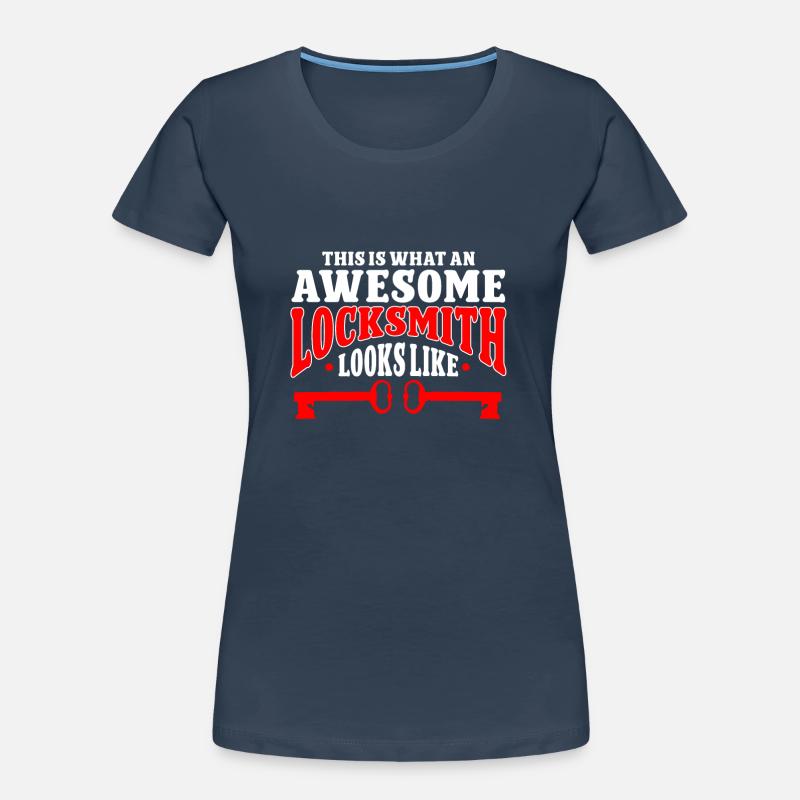 Locksmith Lockpicking Lockpicker Frauen Premium Bio T-Shirt