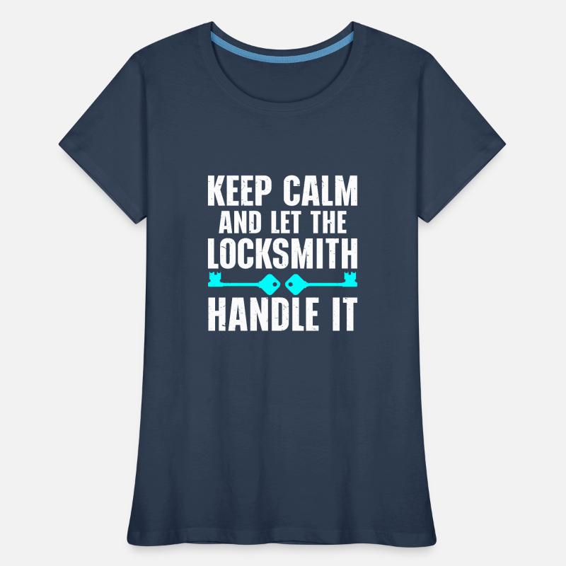 Locksmith Lockpicking Lockpicker Frauen Premium Bio T-Shirt