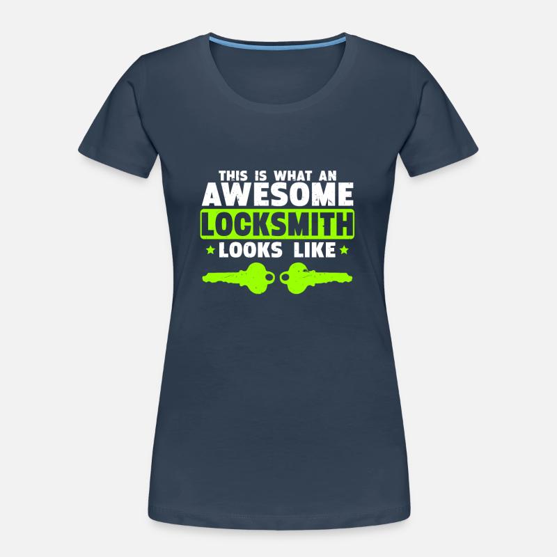 Locksmith Lockpicking Lockpicker Frauen Premium Bio T-Shirt