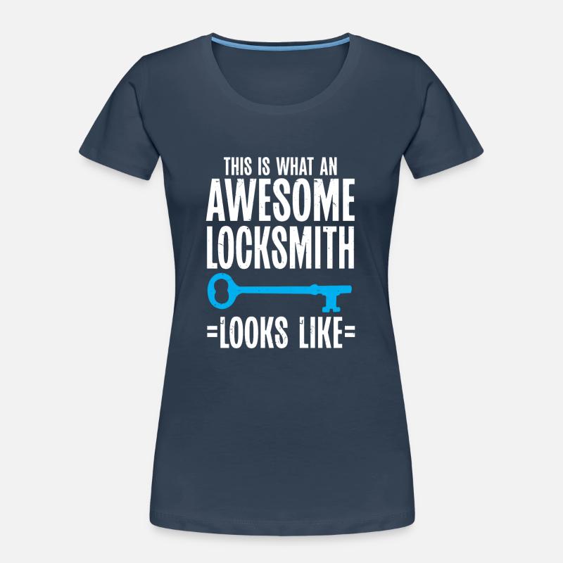 Locksmith Lockpicking Lockpicker Frauen Premium Bio T-Shirt