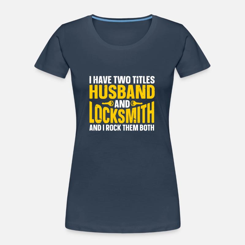 Locksmith Lockpicking Lockpicker Frauen Premium Bio T-Shirt