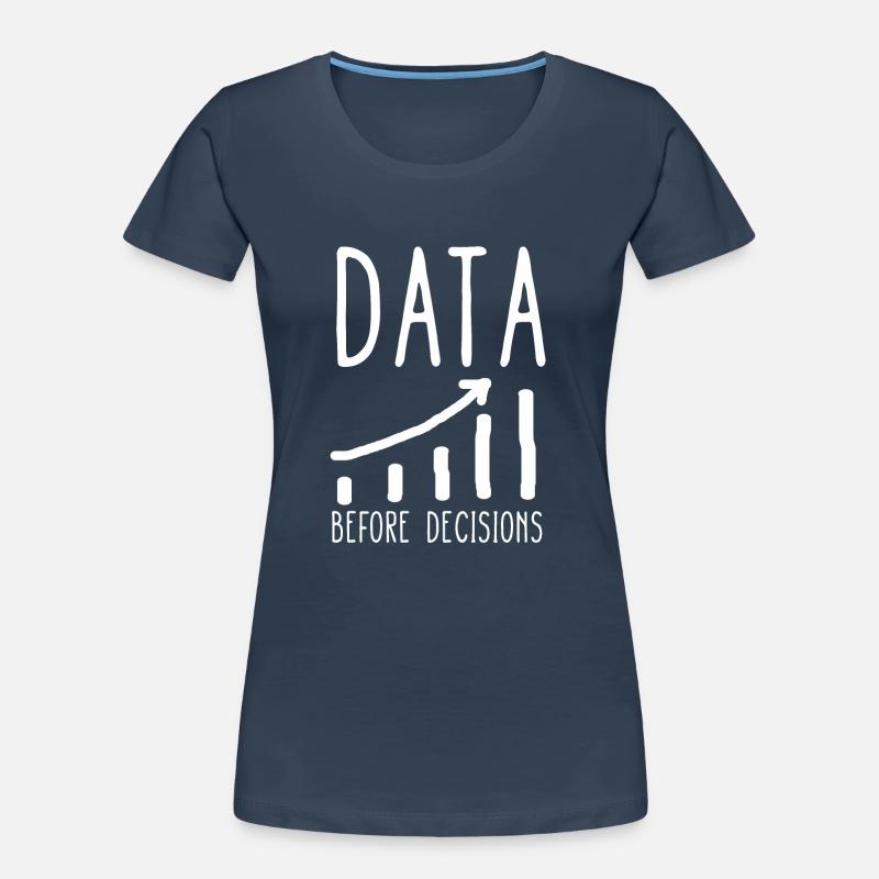 Daten oder es ist nicht passiert für Studenten Frauen Premium Bio T-Shirt
