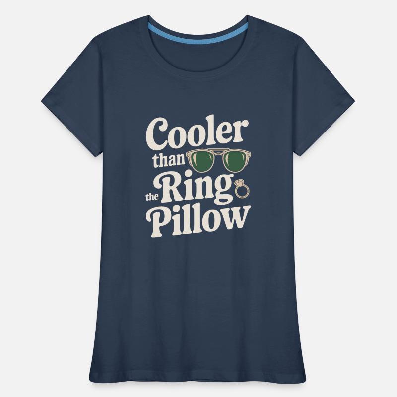 Ring Dude Wedding Ceremony Ring Guy Women's Premium Organic T-Shirt