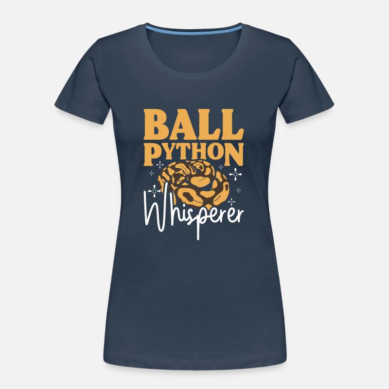 Ball python whisperer Frauen Premium Bio T-Shirt