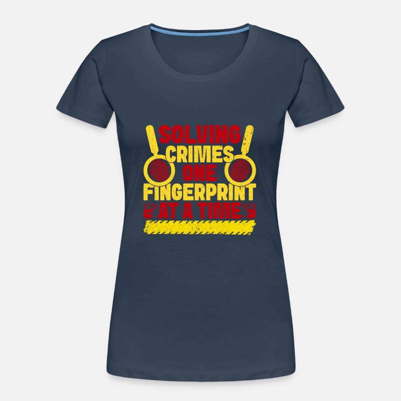 Forensic Science Major Solving Crimes One Women's Premium Organic T-Shirt