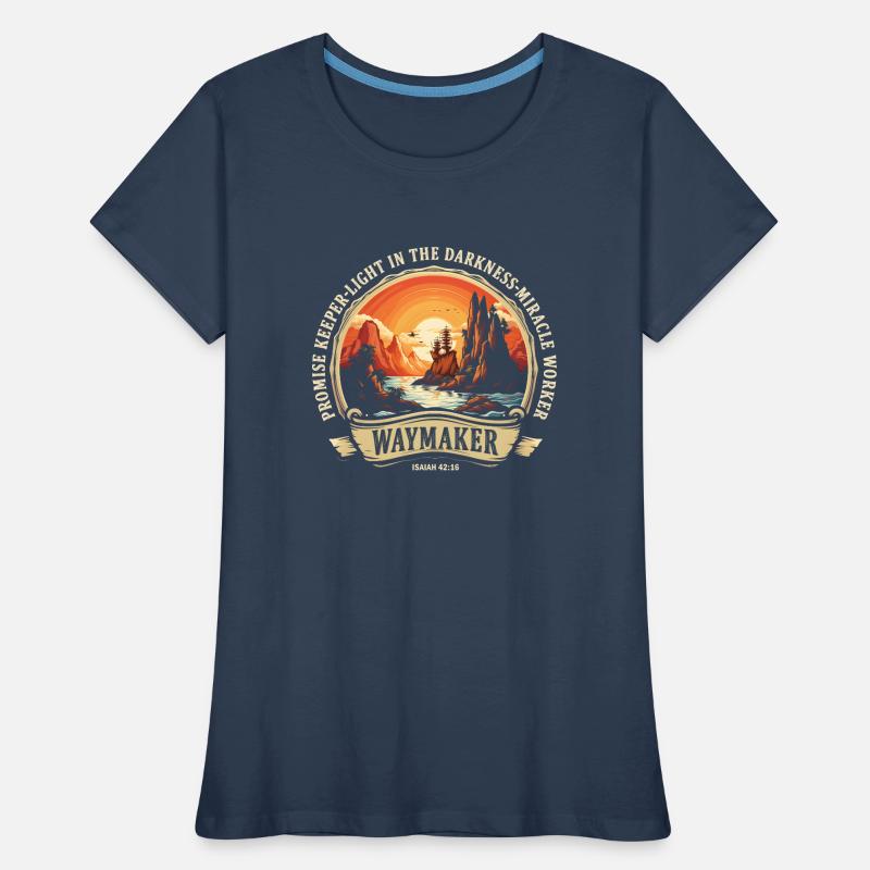Wegweiser, Versprechenshüter, Wundertäter Frauen Premium Bio T-Shirt