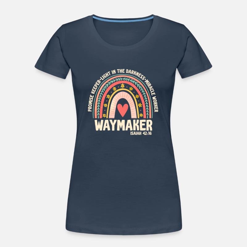 Wegweiser, Versprechenshüter, Wundertäter Frauen Premium Bio T-Shirt