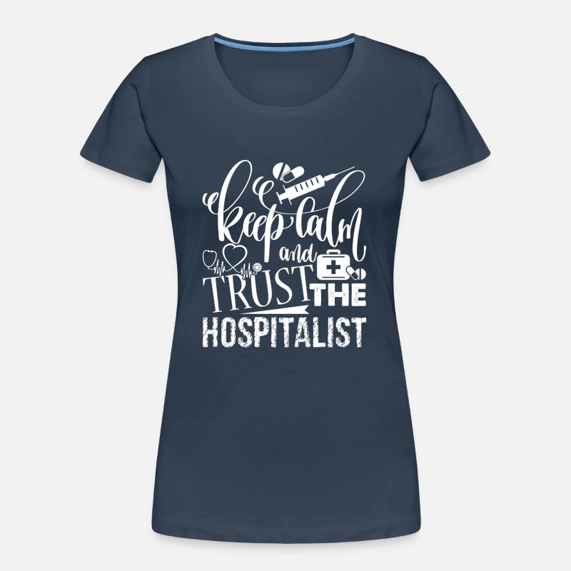 Hacker Keep Calm and Hack On Women's Premium Organic T-Shirt