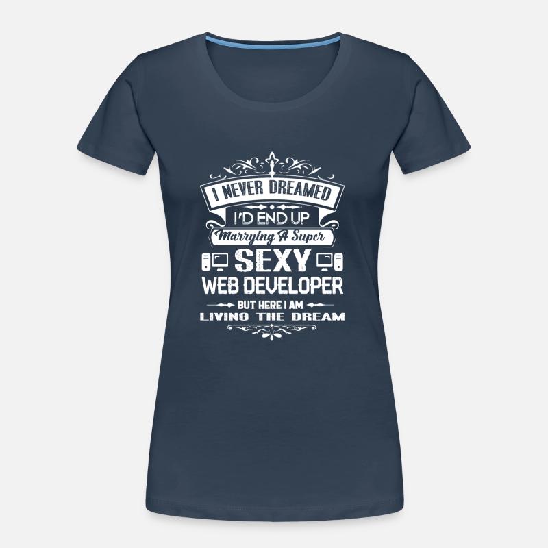 Web Developer Marrying A Web Developer Women's Premium Organic T-Shirt