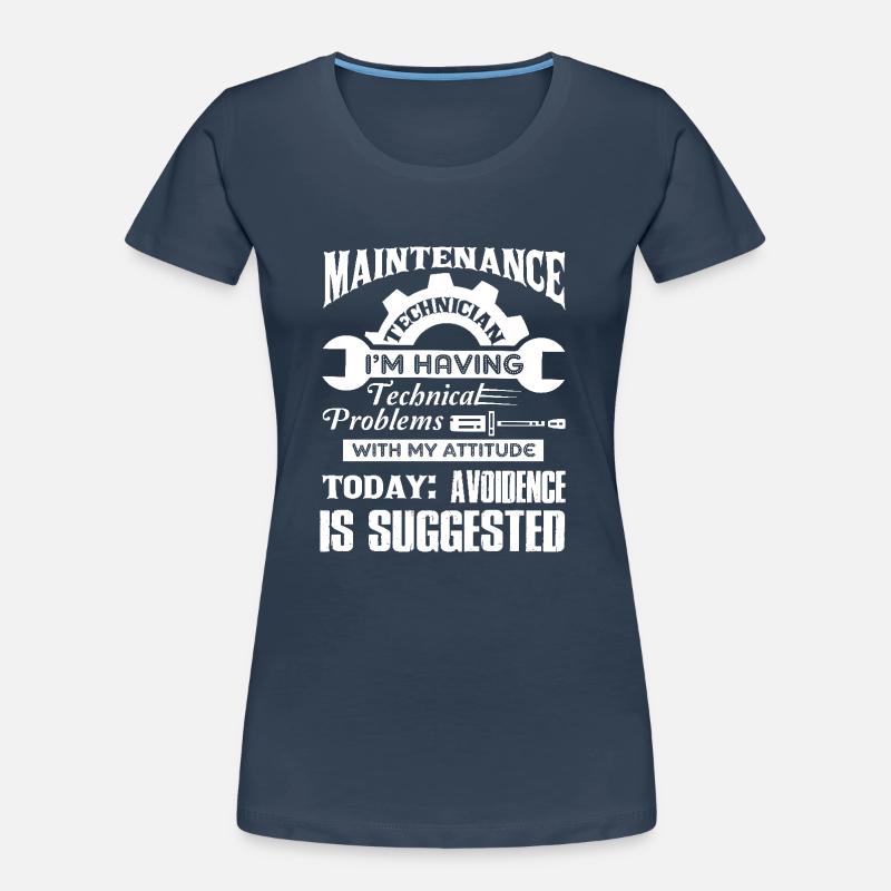 Maintenance Technician Having Technical Problems Women's Premium Organic T-Shirt