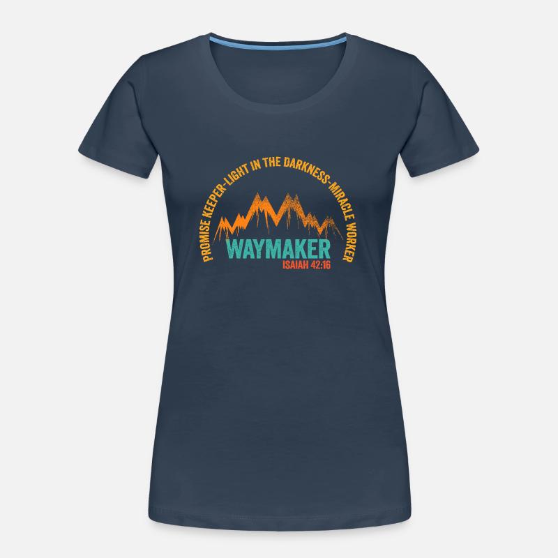 Wegweiser, Versprechenshüter, Wundertäter Frauen Premium Bio T-Shirt