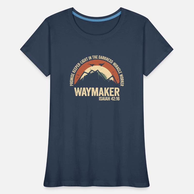 Wegweiser, Versprechenshüter, Wundertäter Frauen Premium Bio T-Shirt