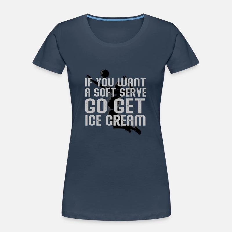 Wenn Sie ein Softeis wollen, holen Sie sich Eis Frauen Premium Bio T-Shirt