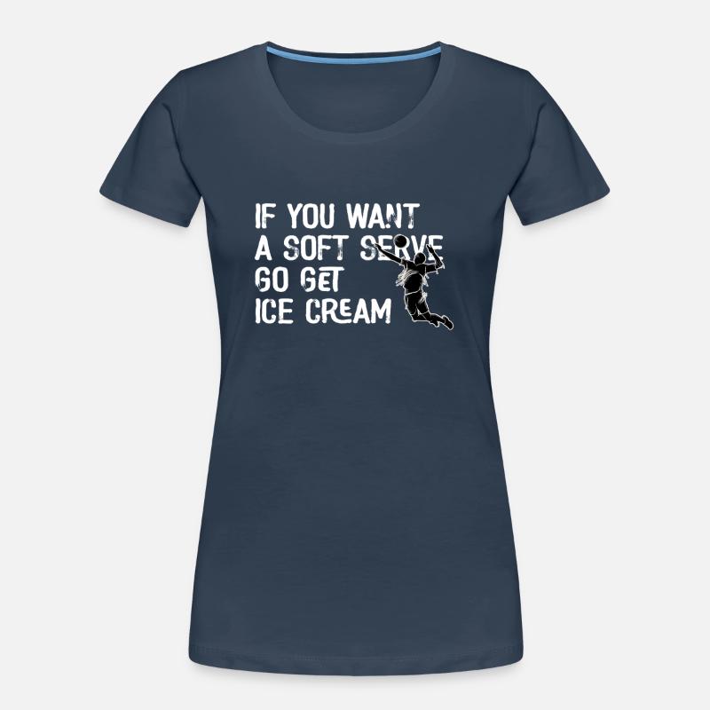 Wenn Sie ein Softeis wollen, holen Sie sich Eis Frauen Premium Bio T-Shirt