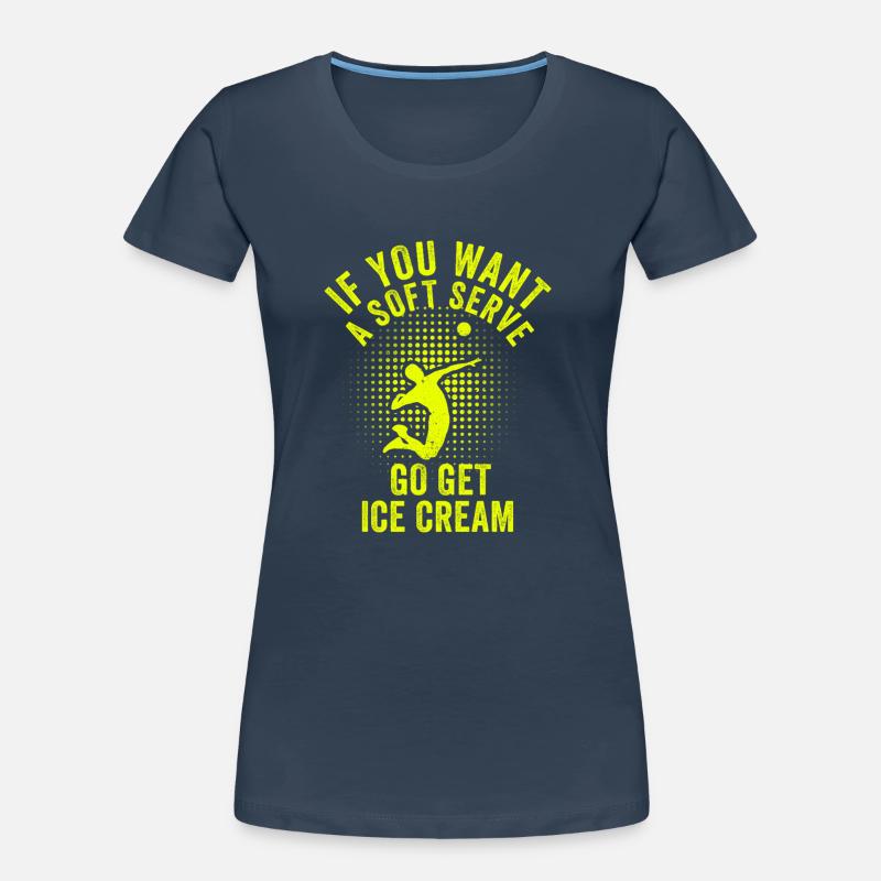 Wenn Sie ein Softeis wollen, holen Sie sich Eis Frauen Premium Bio T-Shirt