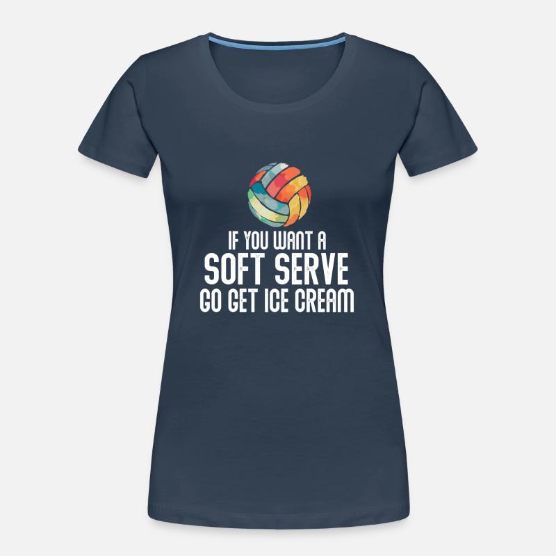 Wenn Sie ein Softeis wollen, holen Sie sich Eis Frauen Premium Bio T-Shirt