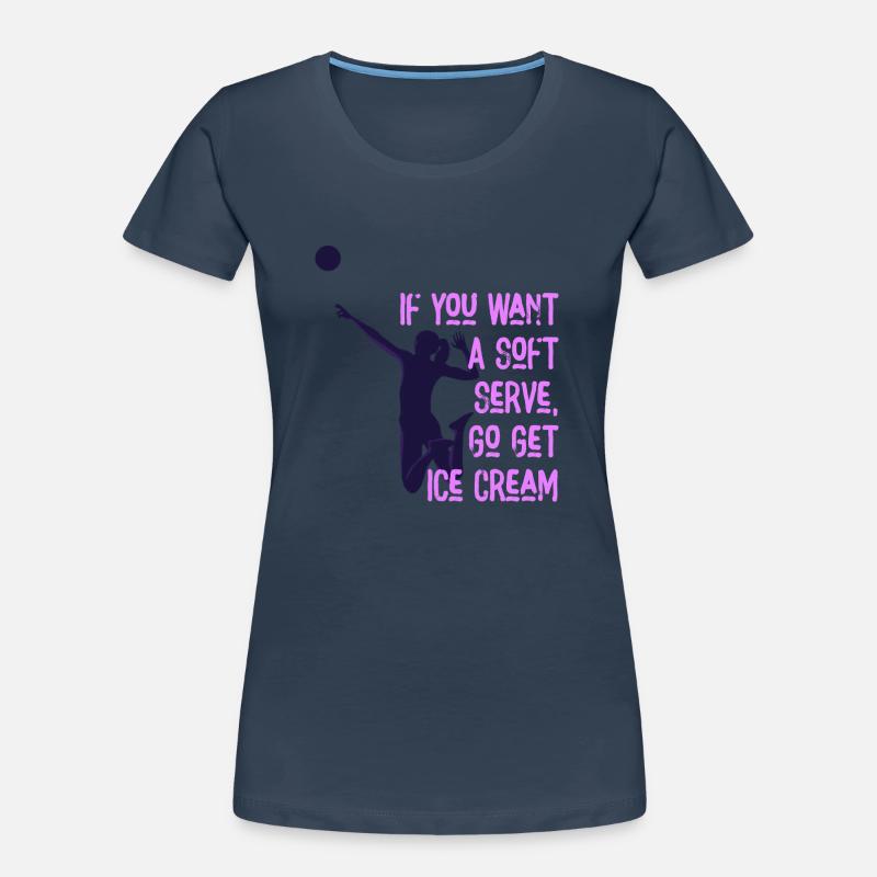 Wenn Sie ein Softeis wollen, holen Sie sich Eis Frauen Premium Bio T-Shirt
