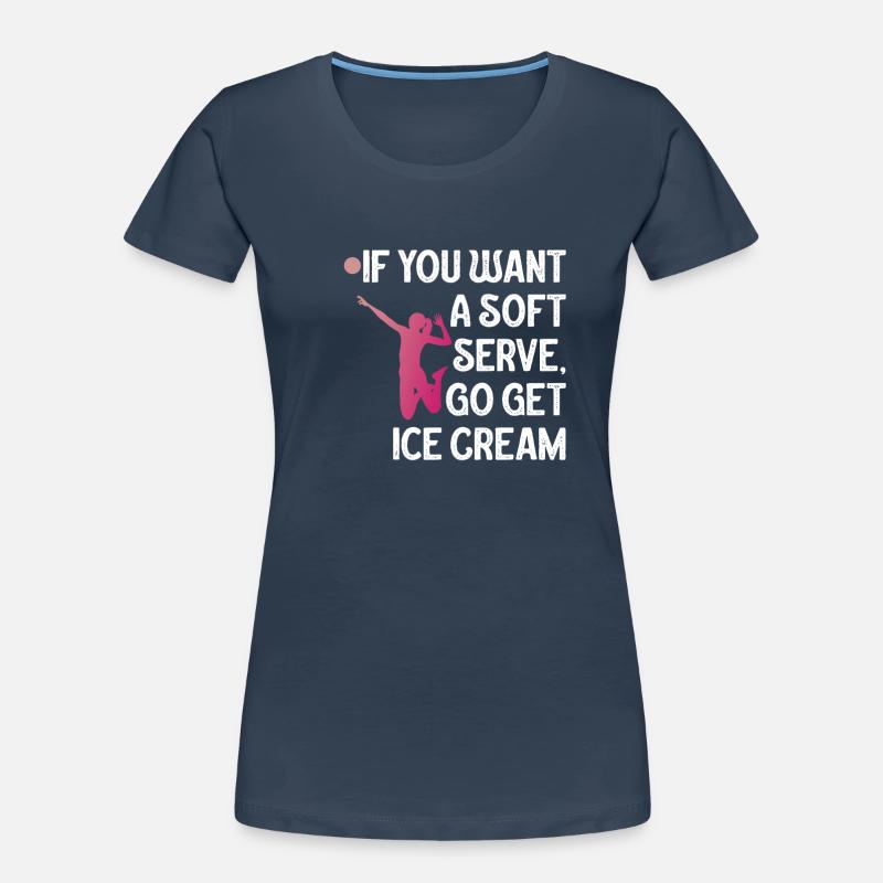 Wenn Sie ein Softeis wollen, holen Sie sich Eis Frauen Premium Bio T-Shirt