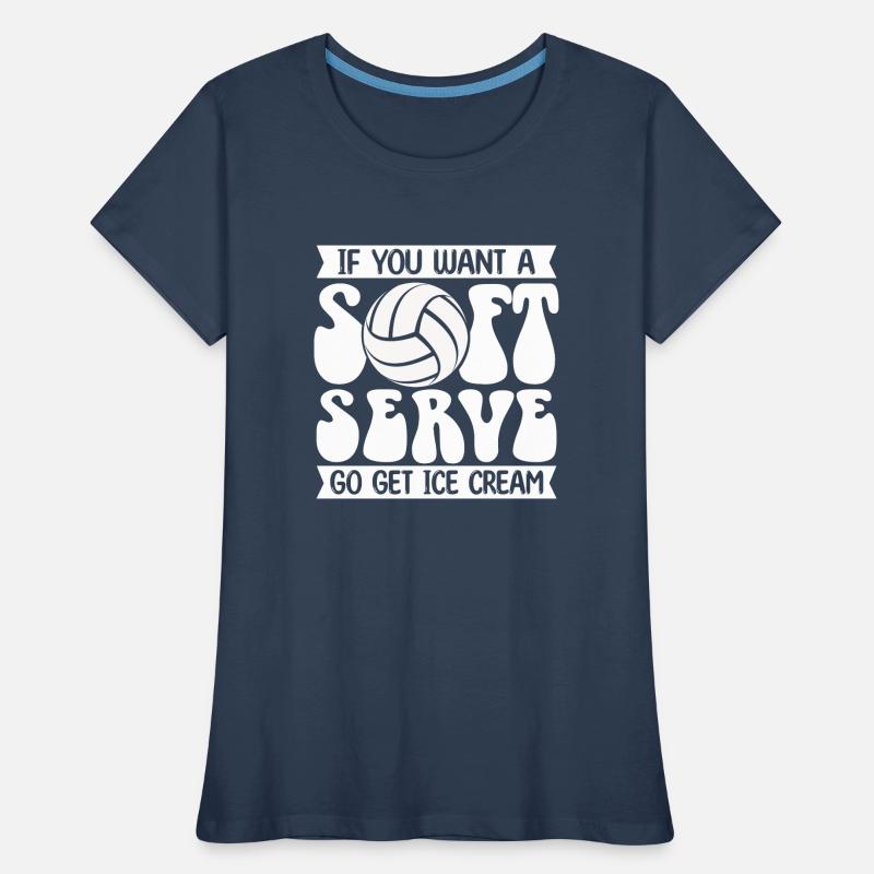Wenn Sie ein Softeis wollen, holen Sie sich Eis Frauen Premium Bio T-Shirt
